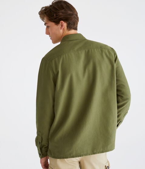 Lightweight Flannel Shacket