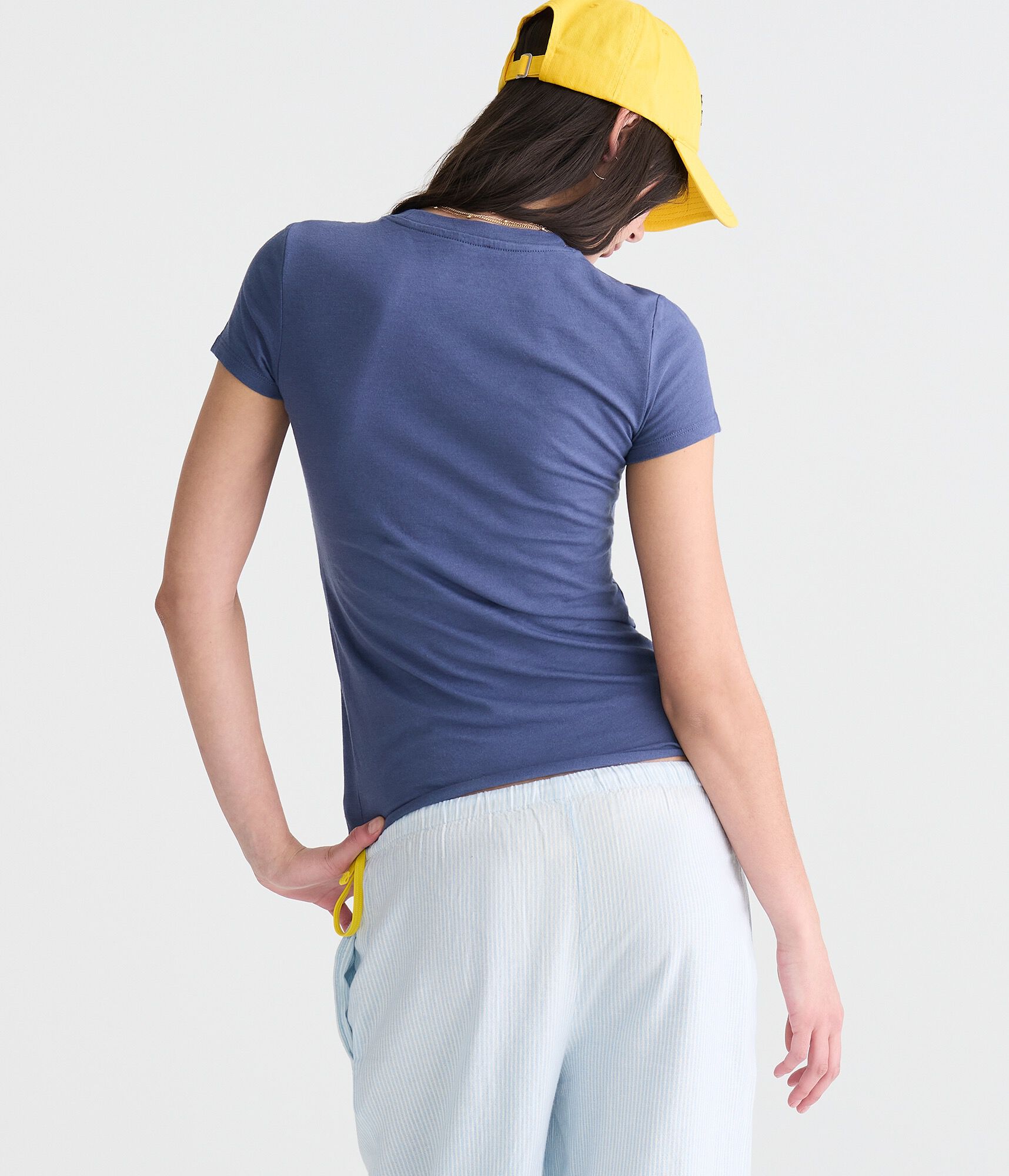 Aeropostale Flowers Appliqu&eacute; Graphic Tee