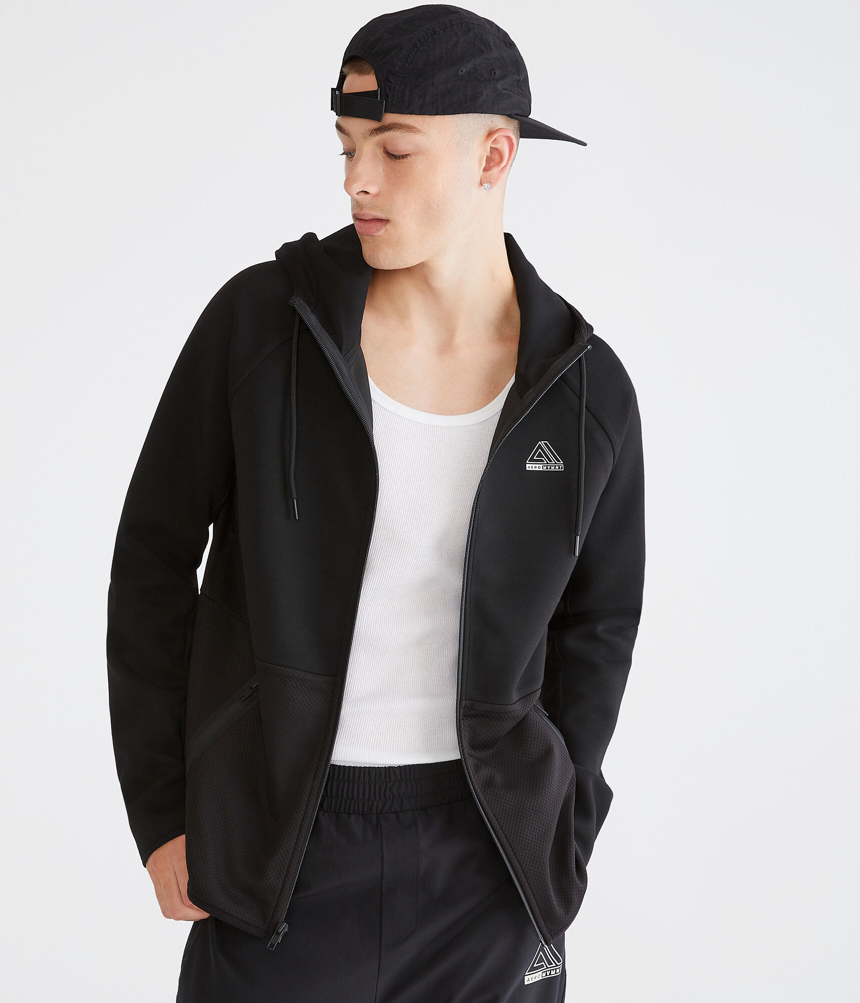 Aero MVMT Tech Fleece Full-Zip Hoodie