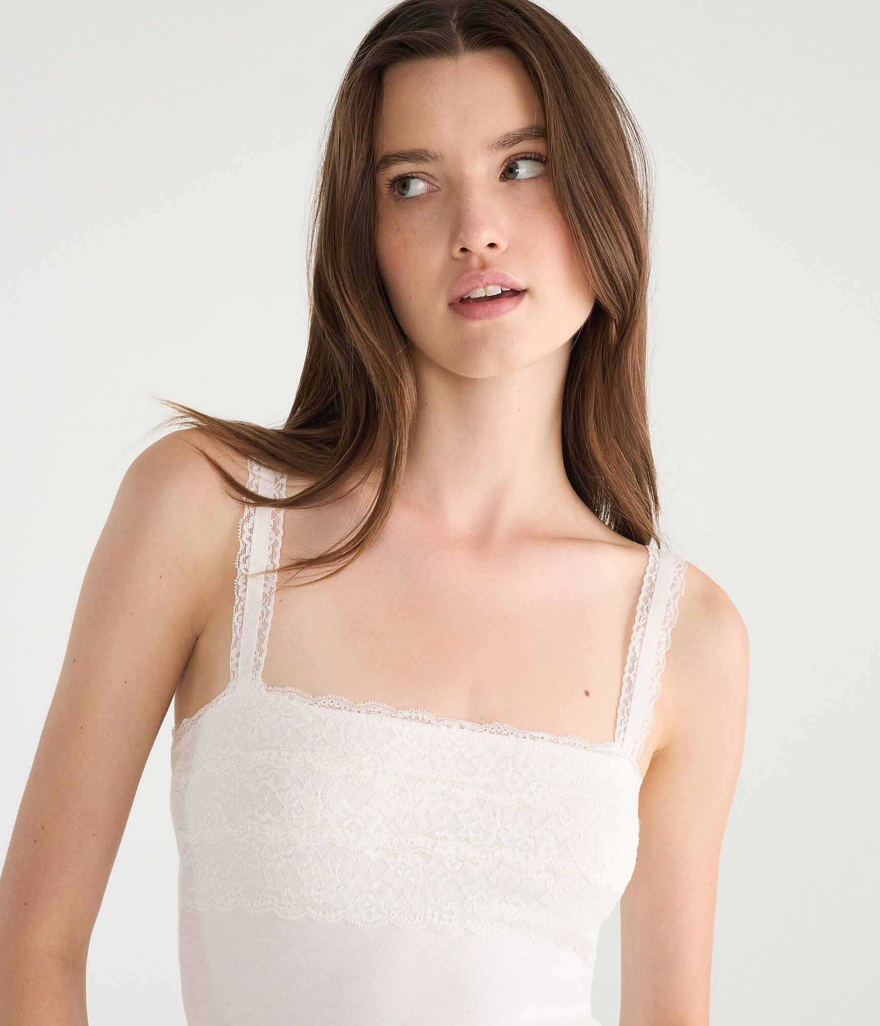 Lace Square-Neck Cami