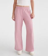 Cloud Soft Mid-Rise Wide Leg Sweatpants
