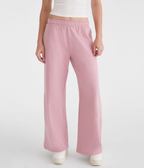 Mid-Rise Wide Leg Sweatpants Mid-Rise Wide Leg Sweatpants