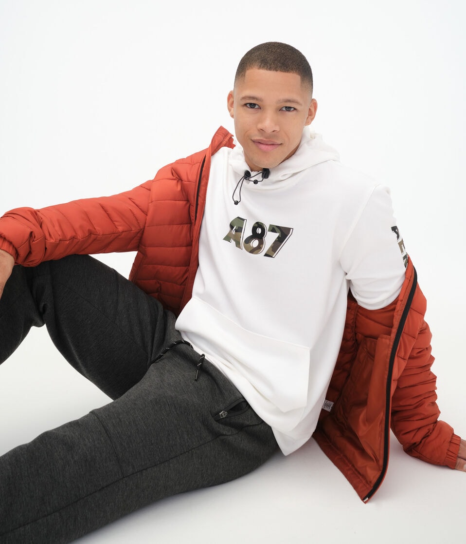 Air Softspun Tech Fleece Camo Logo Pullover Hoodie