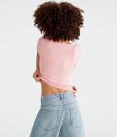 Buttery Soft Notch-Neck Tee