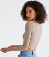 Long Sleeve Ballet Tiny Top