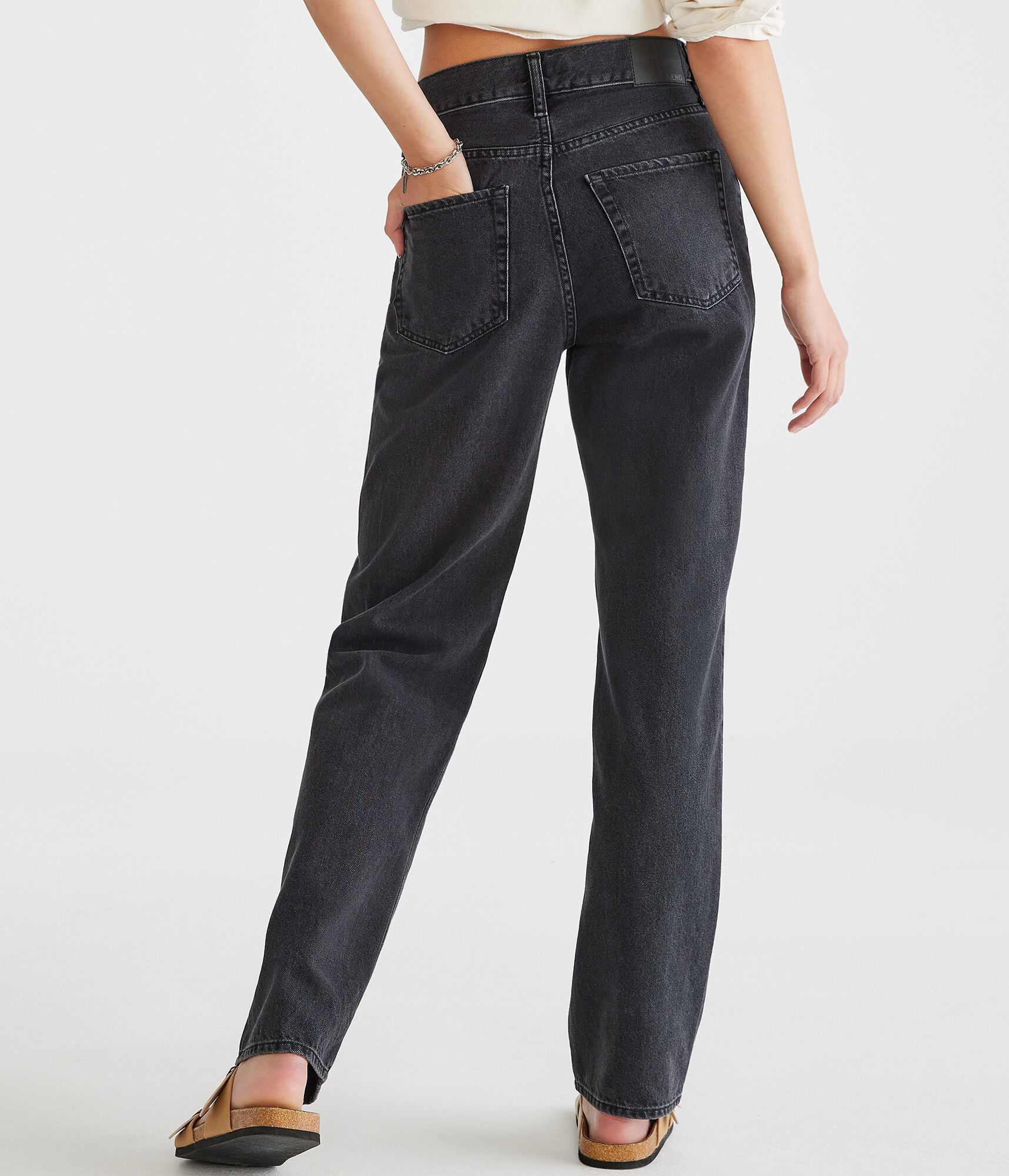 Curvy High-Rise Baggy Jean
