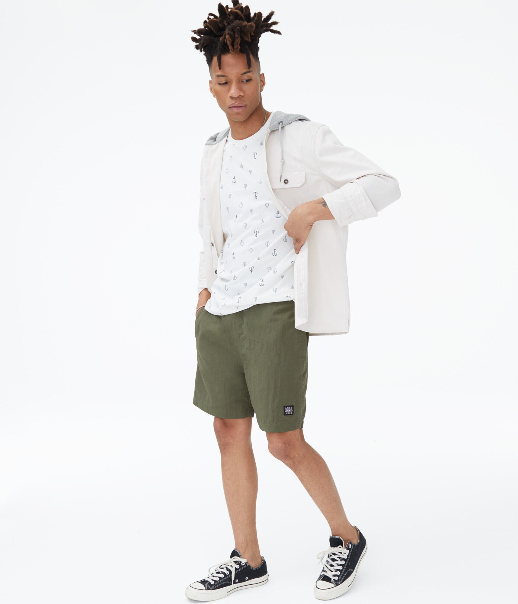 Anchor Print Graphic Tee