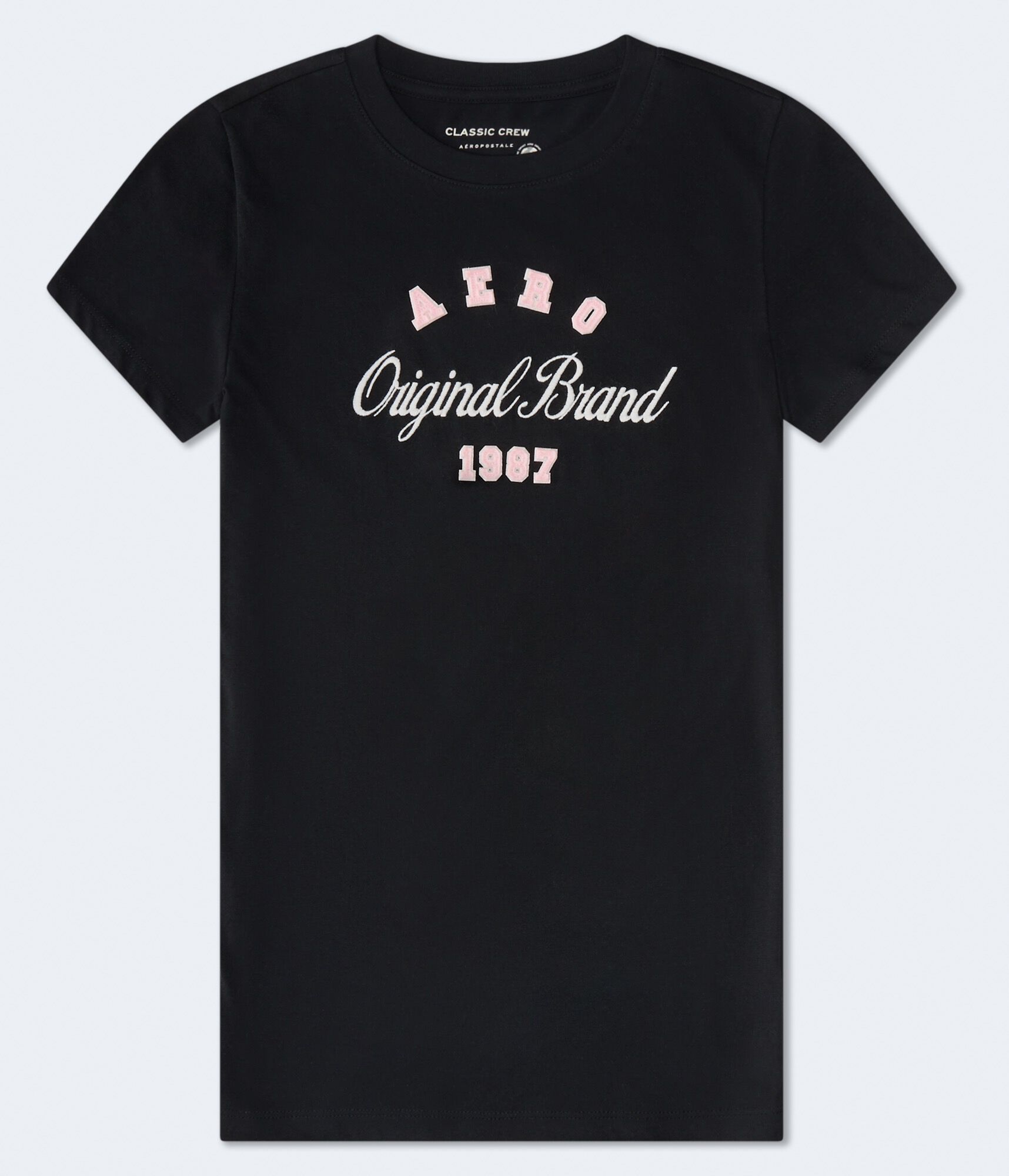 Aero Original Brand Appliqu&eacute; Graphic Tee