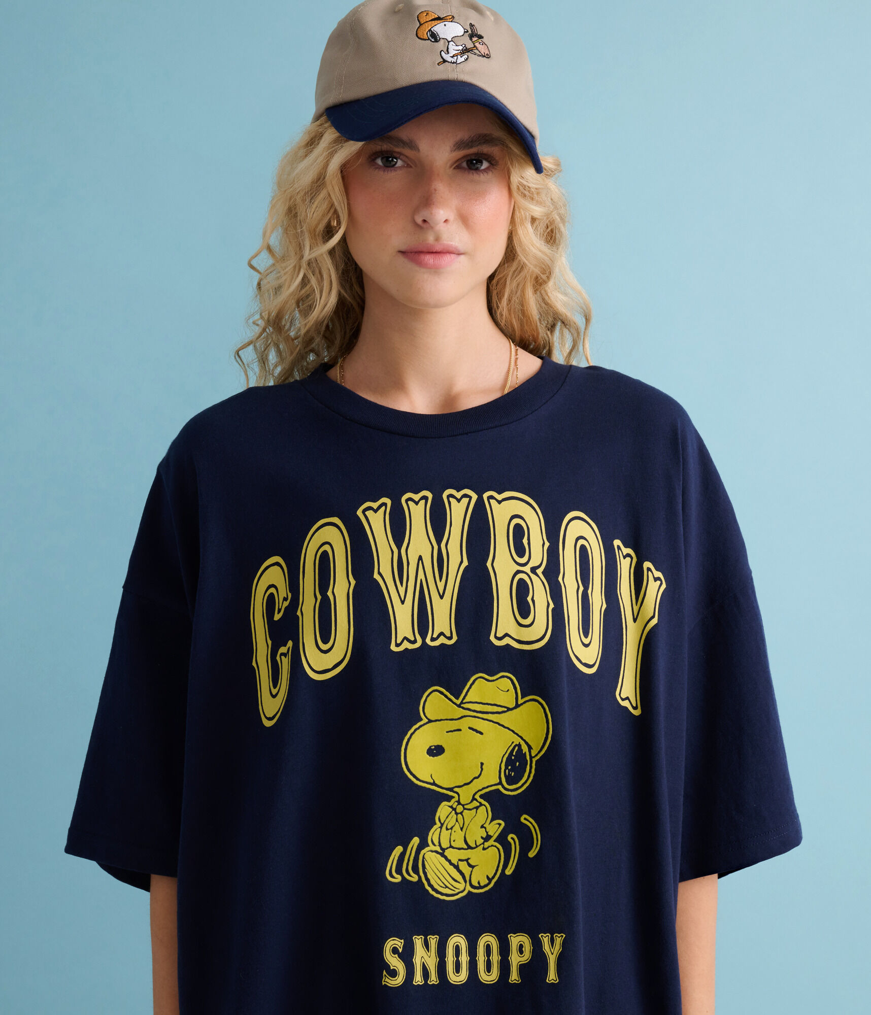 Peanuts® | Aéropostale Western Snoopy Cowboy Boxy Graphic Tee