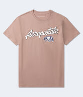 Aeropostale Cali Bear Appliqué Graphic Tee