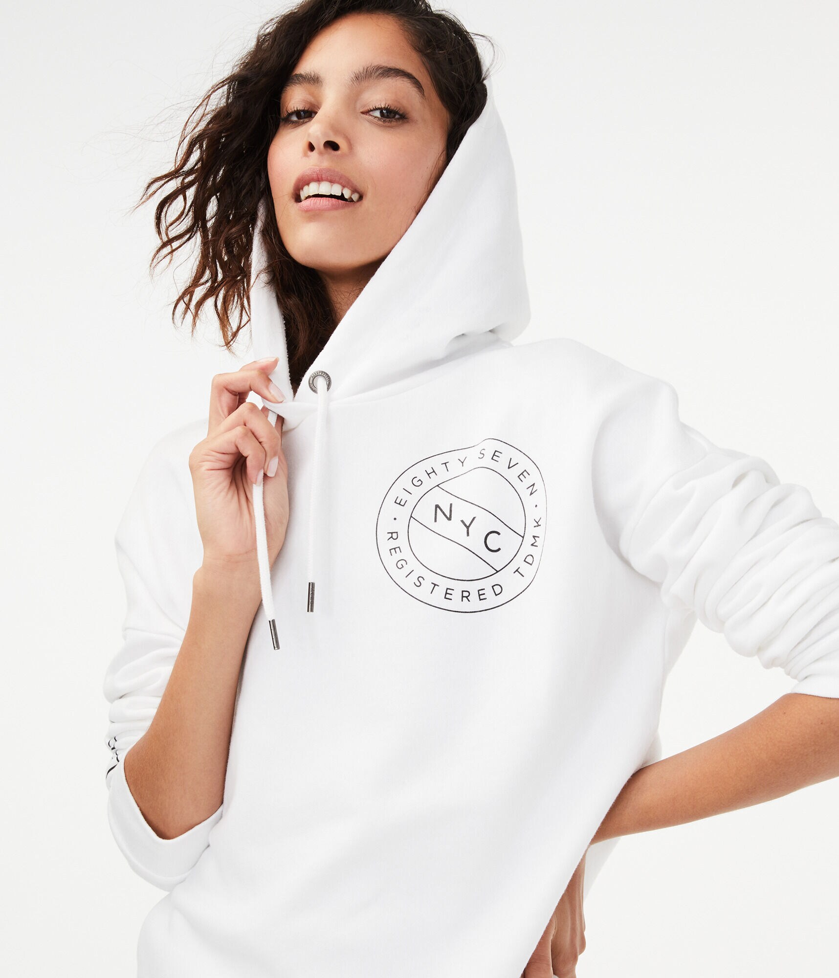 aeropostale crop top hoodie