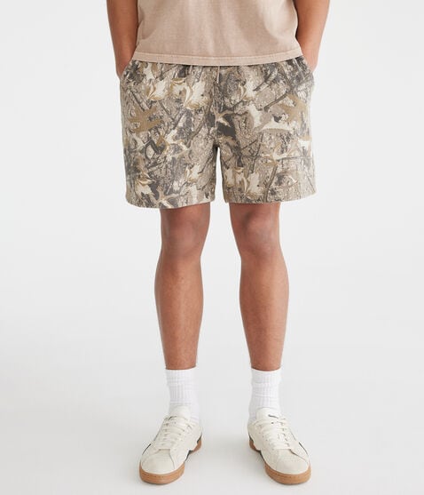 Forest Camo Fleece Shorts 5.5" Forest Camo Fleece Shorts 5.5"