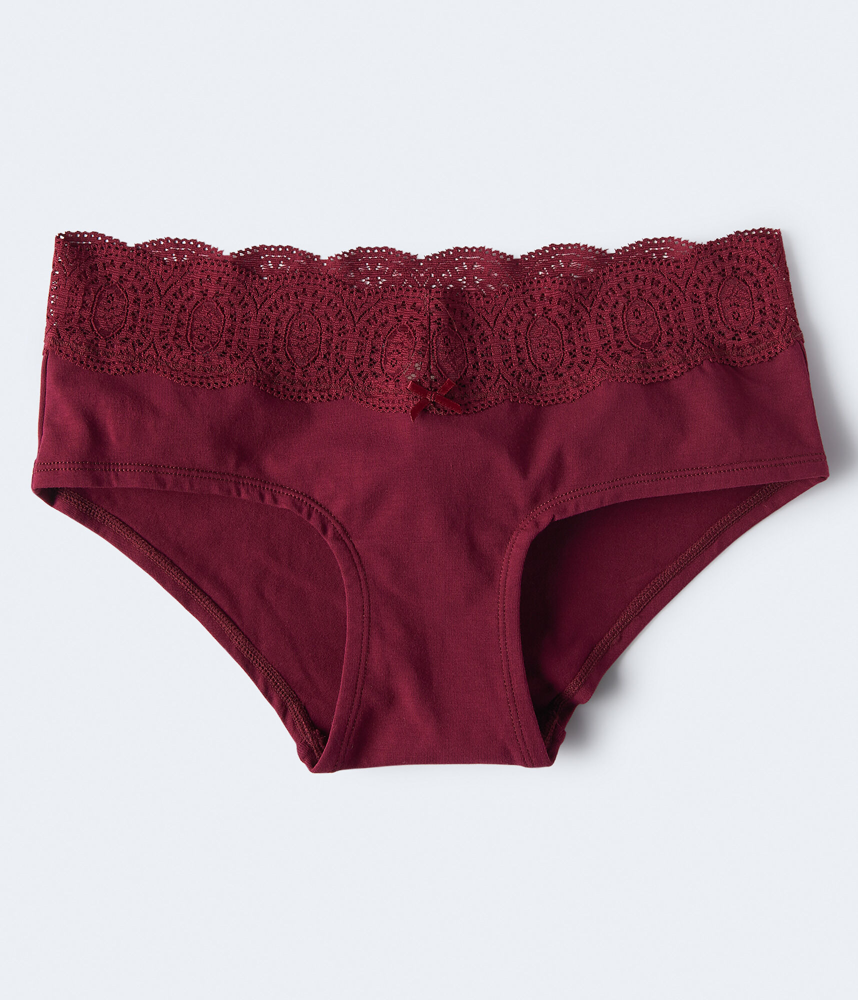 Lace-Trimmed Hipster
