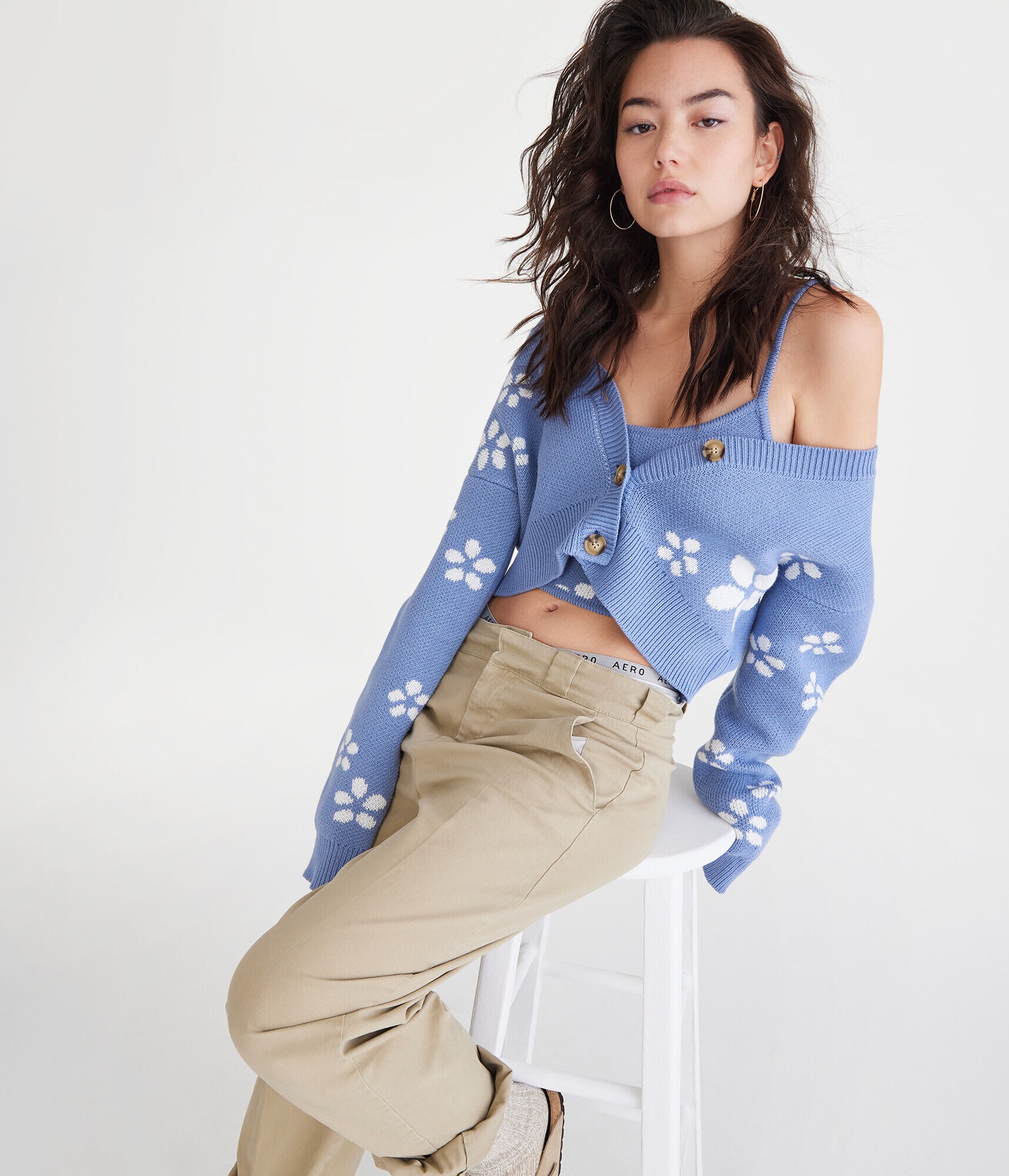 Daisy Cropped Cardigan