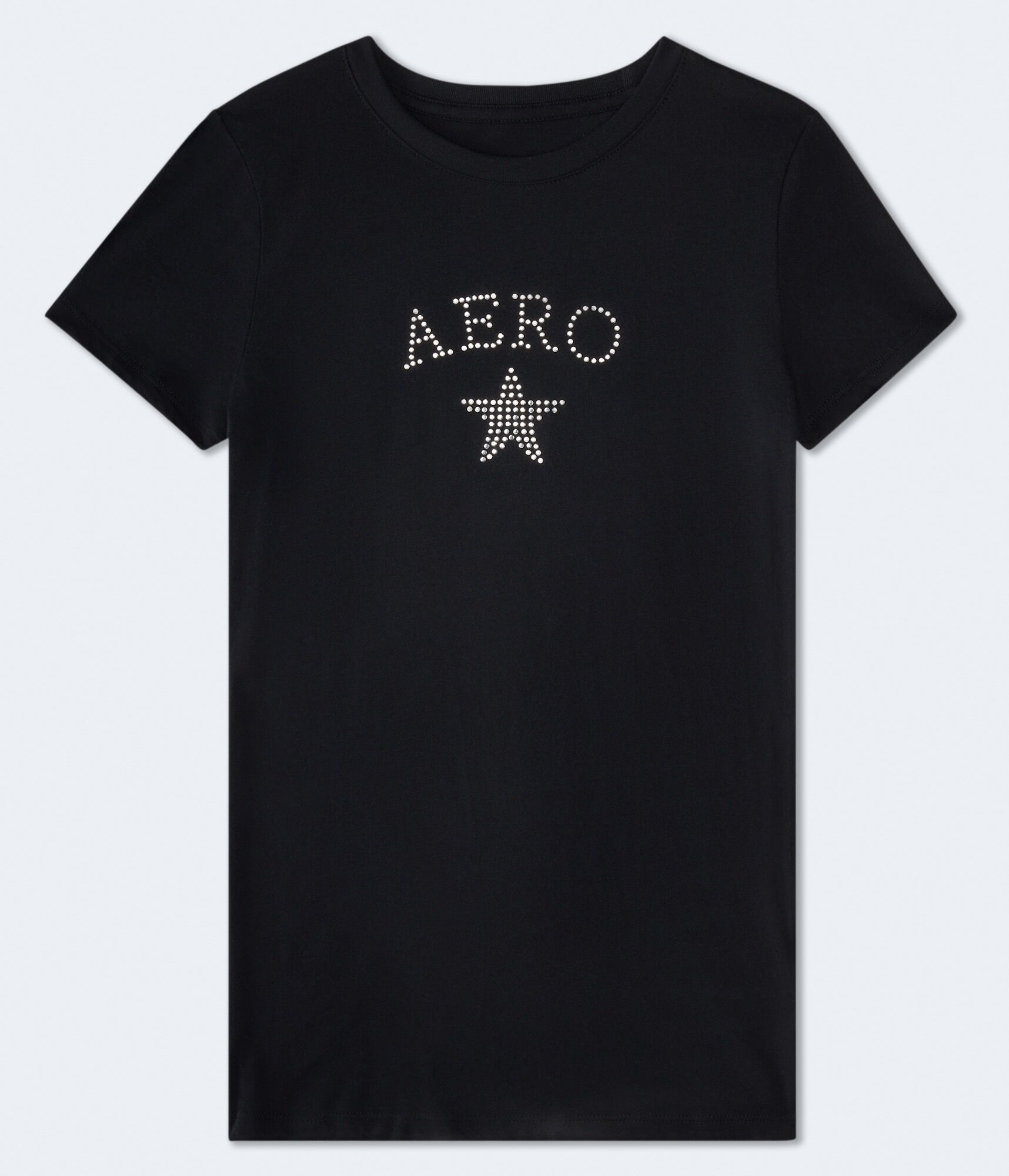 Aero Rhinestone Star Graphic Tee