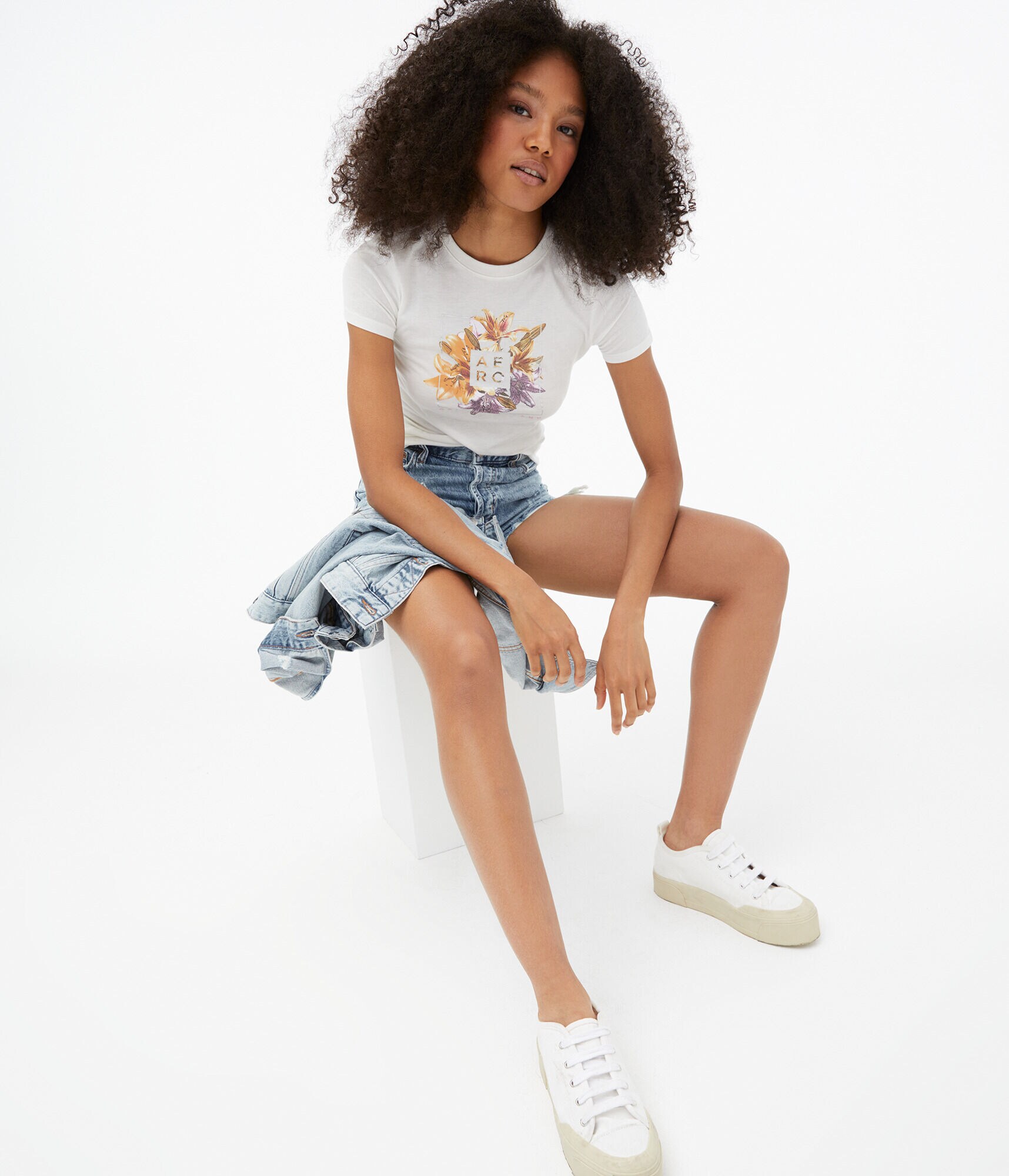 Aero Lily Foil Graphic Tee