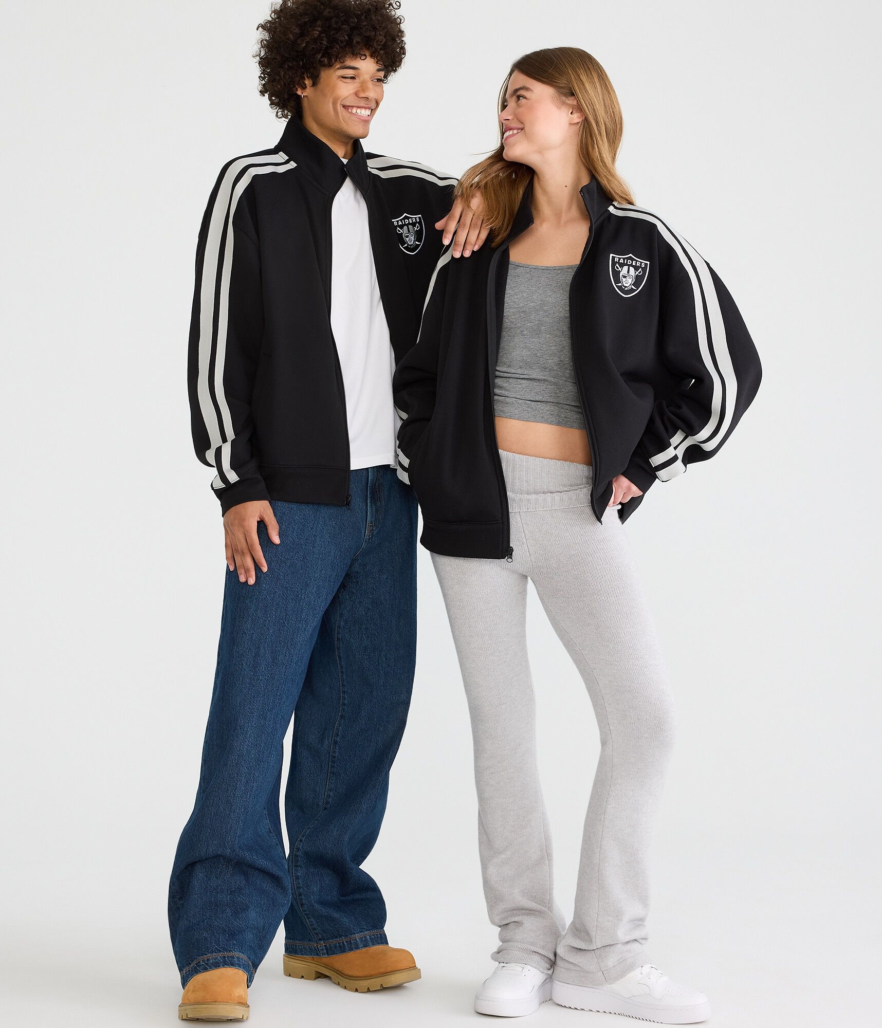 Las Vegas Raiders Fleece Track Jacket