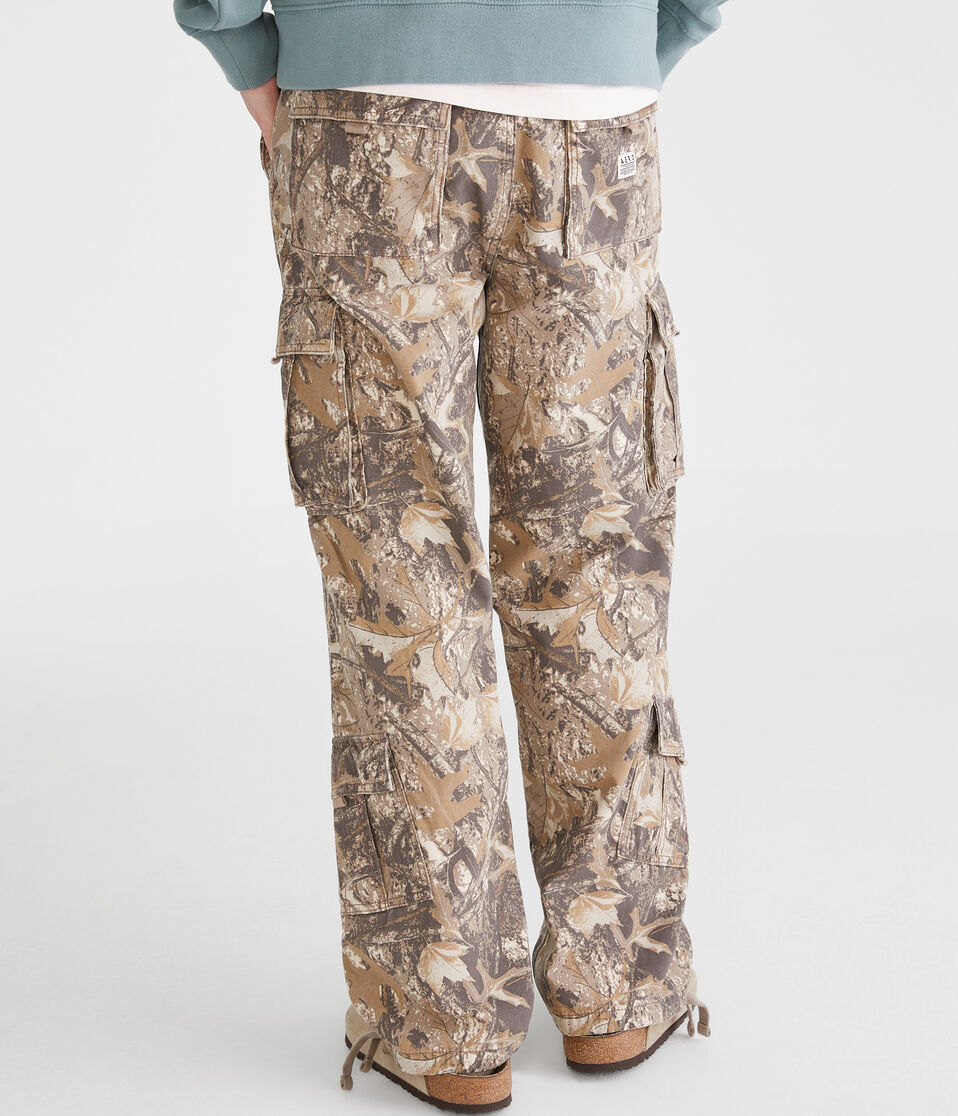 Forest Camo Baggy Cargo Pants