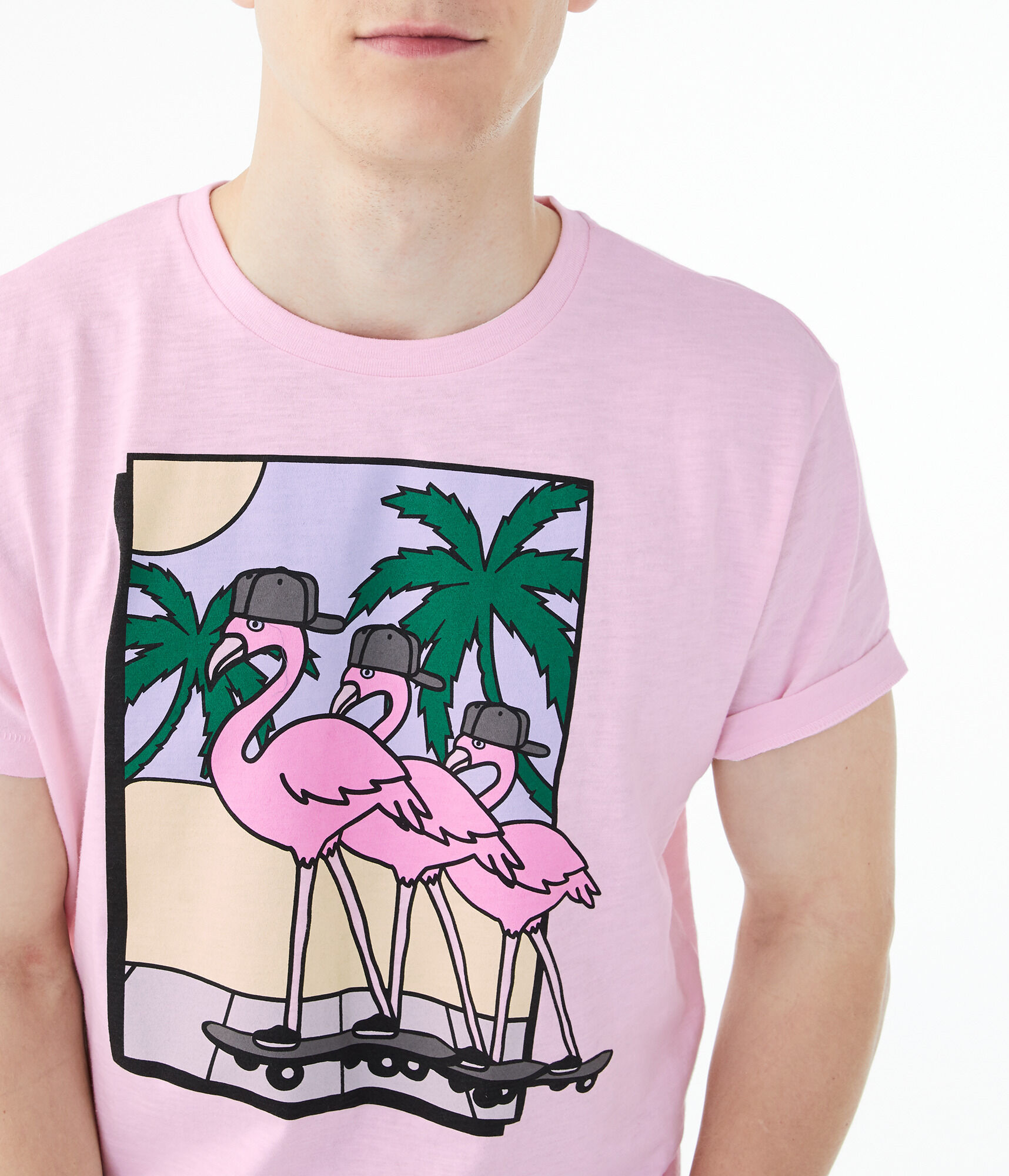 Flamingo Trio Graphic Tee