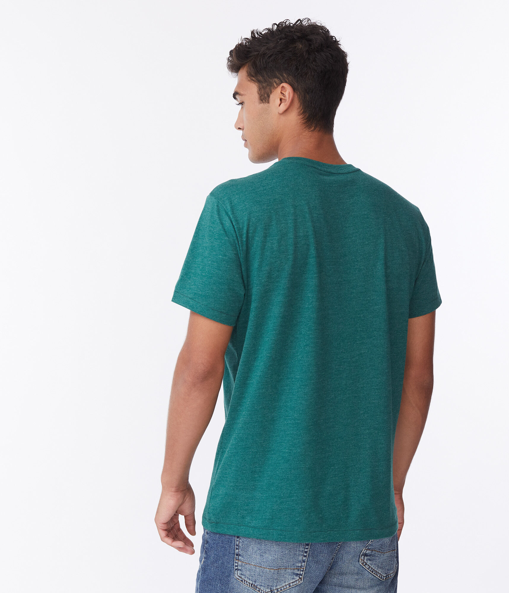 Vertical Aeropostale Logo Appliqu&eacute; Graphic Tee