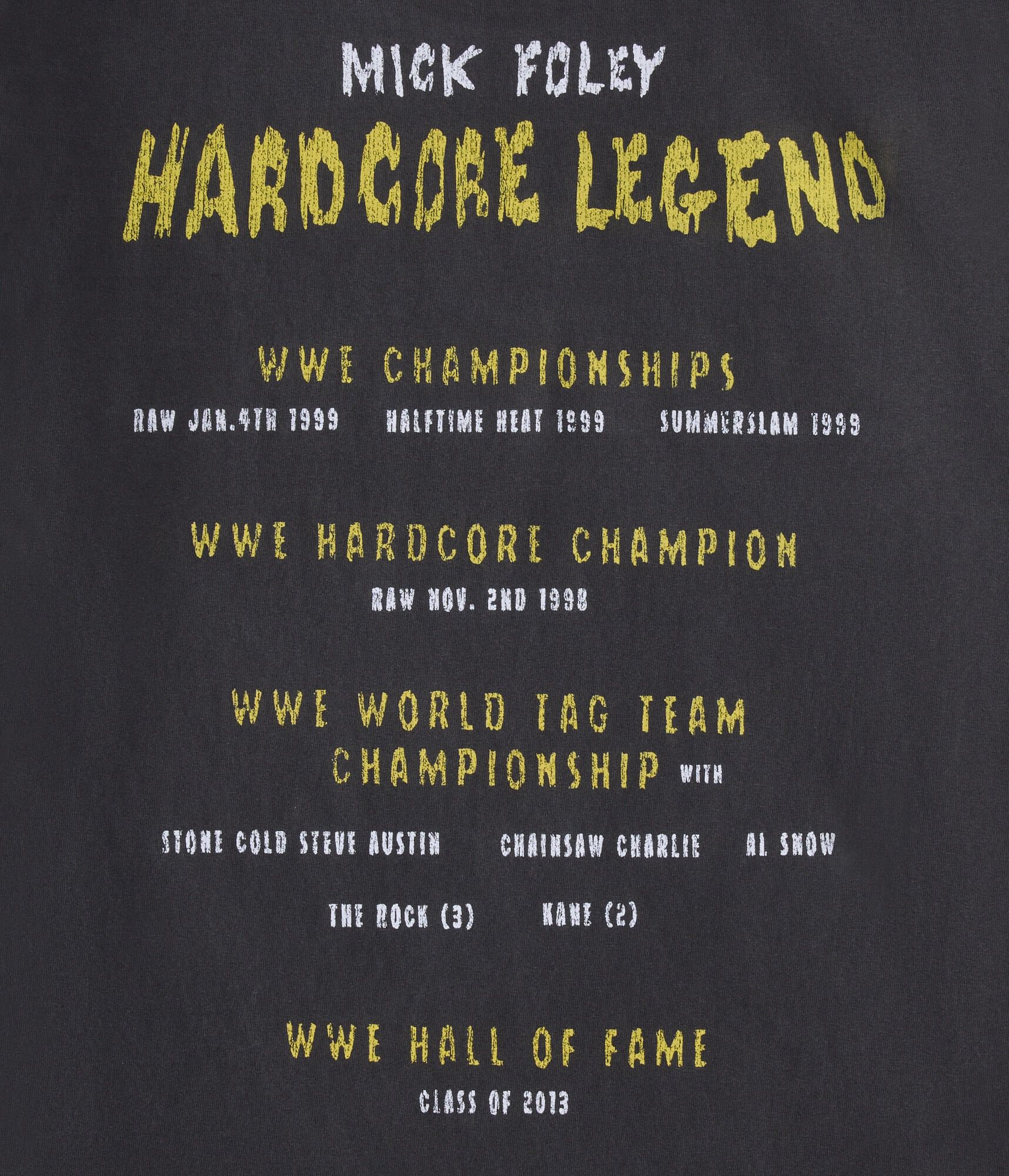 WWE Mick Foley Relaxed Graphic Tee