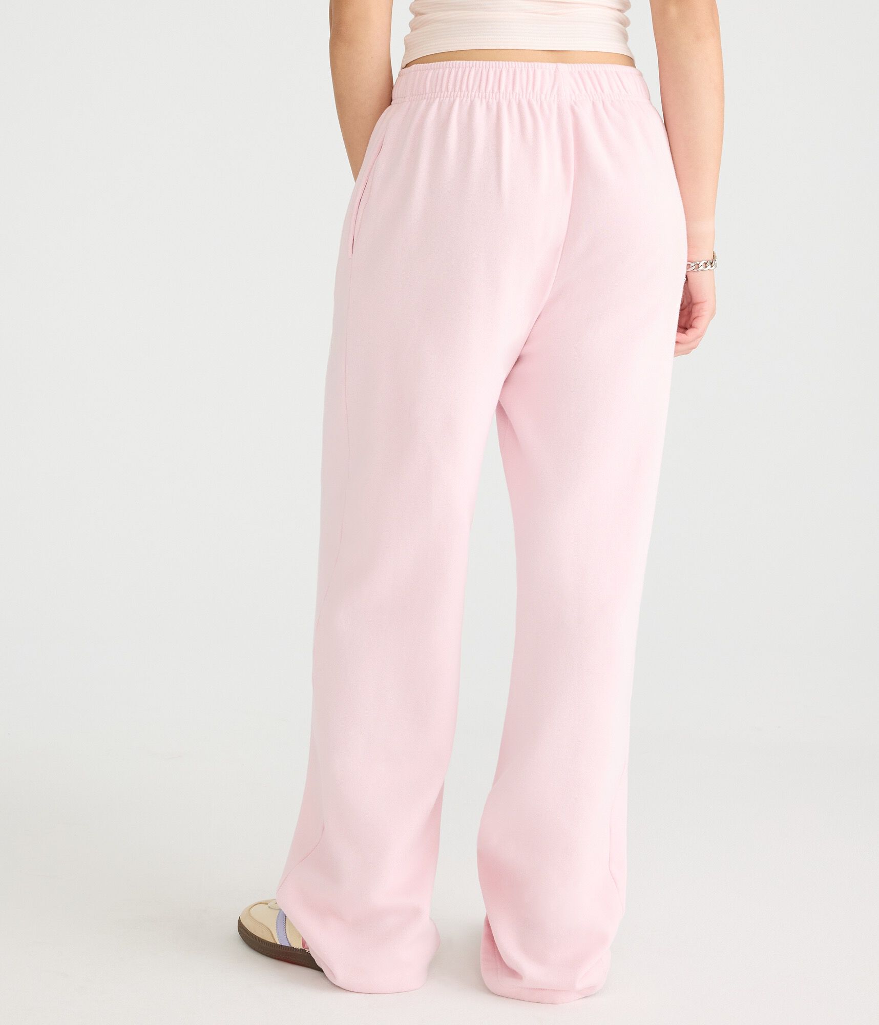 Cloud Soft Star Bear High-Rise Straight Leg Sweatpants