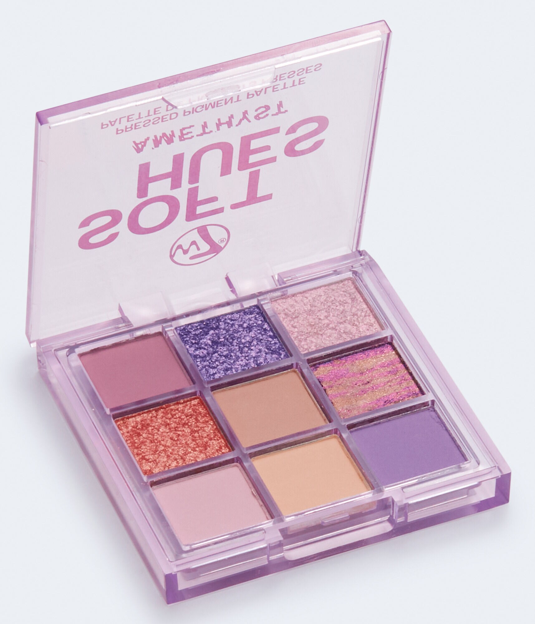 W7 Soft Hues Eyeshadow Palette - Amethyst