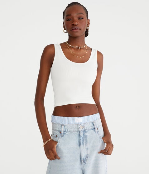 Wear 3 Ways Seamless Cropped Tank Wear 3 Ways Seamless Cropped Tank