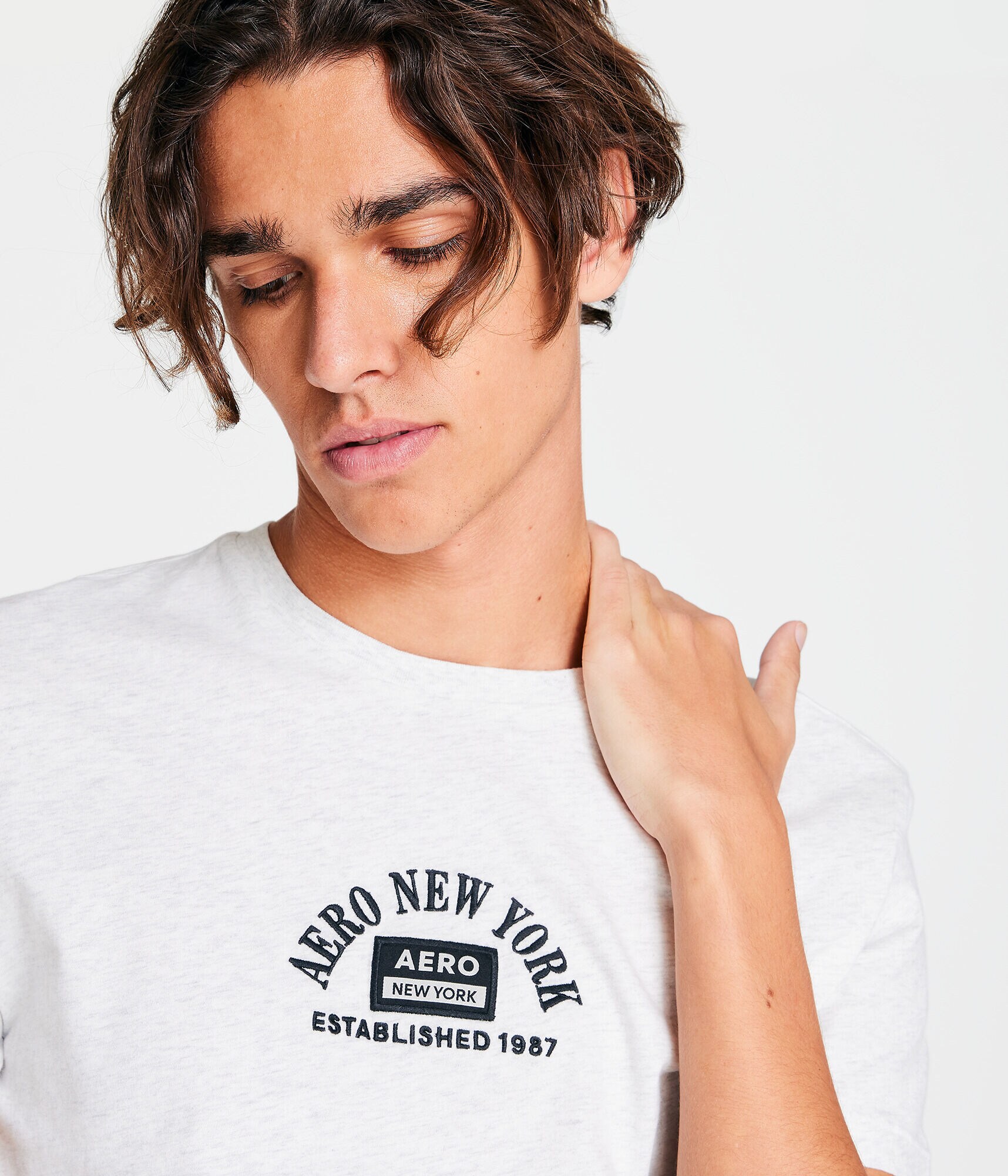 Aero New York Arch Appliqu&eacute; Graphic Tee