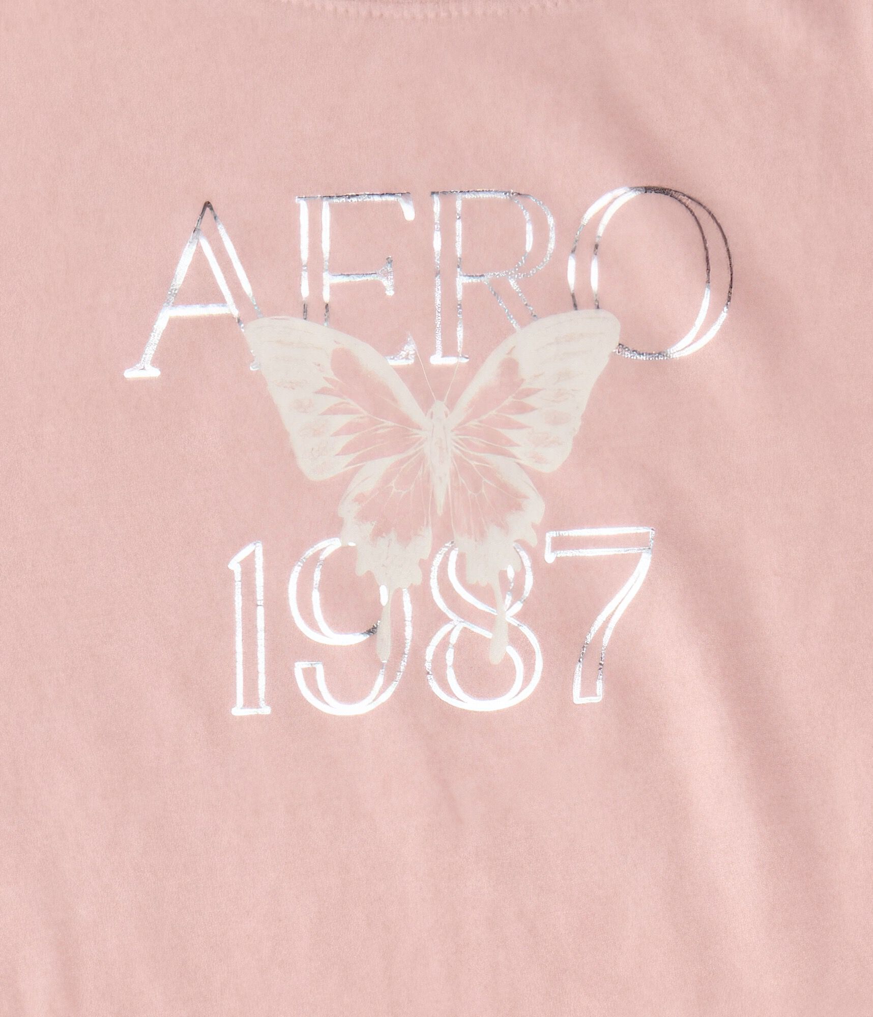 Aero 1987 Butterfly Foil Graphic Tee