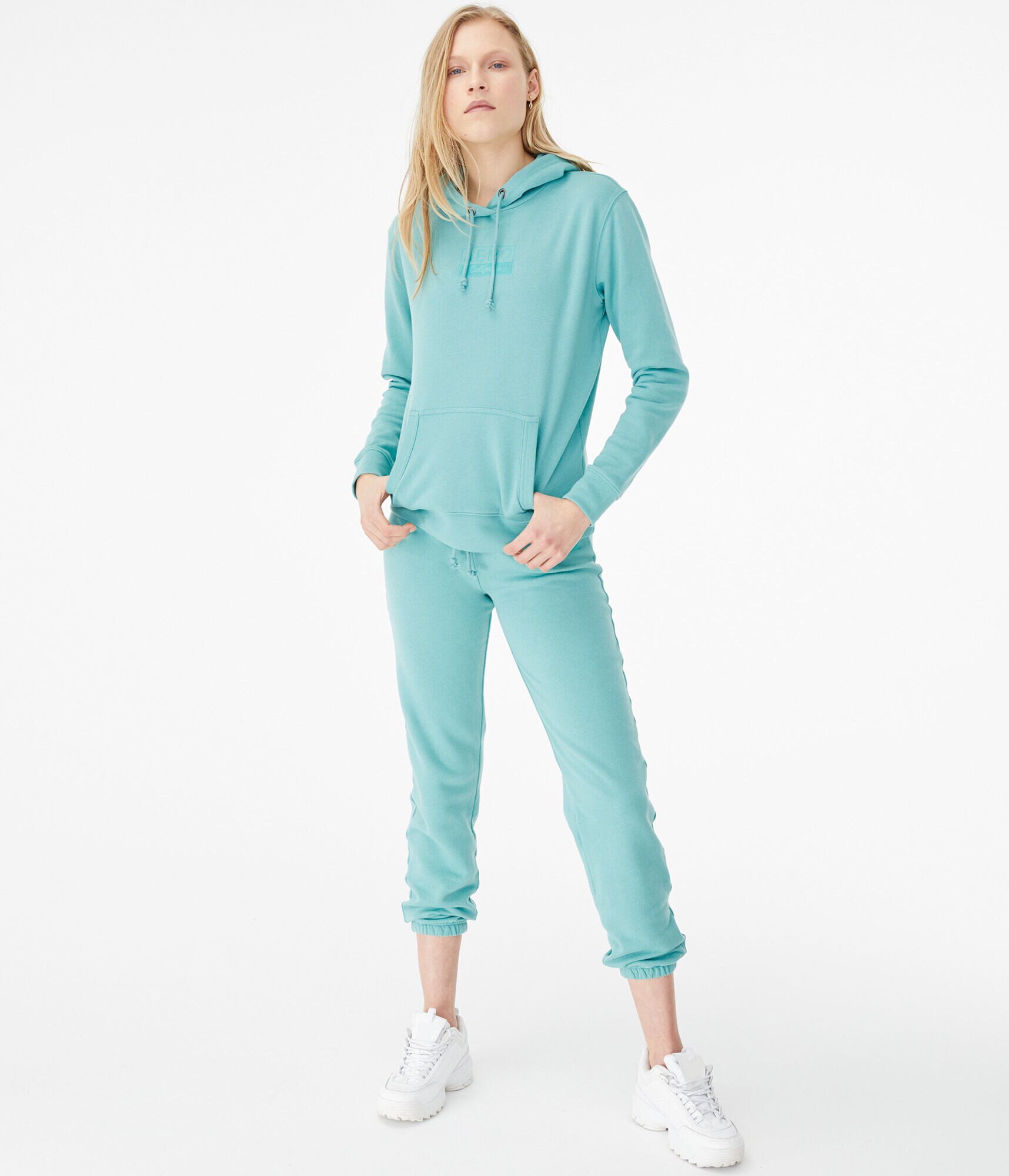 Aero California Box Logo Cinched Sweatpants***