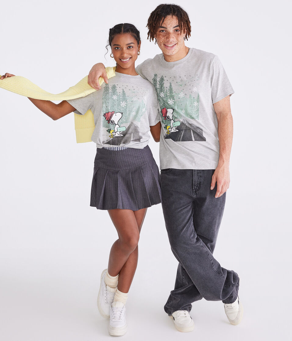 Peanuts® | Aéropostale Snoopy Winter Wonder Relaxed Graphic Tee
