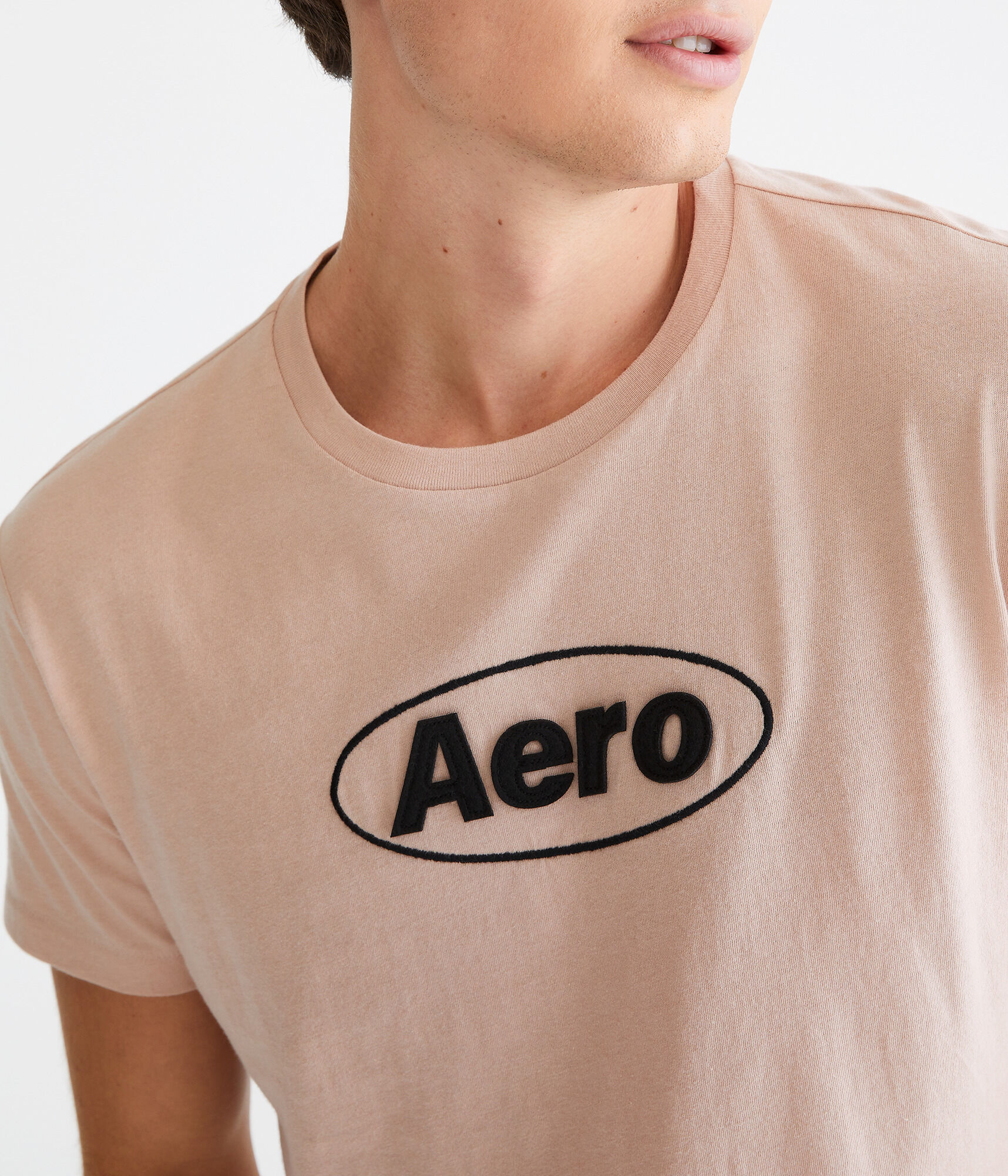 Aero Oval Appliqu&eacute; Graphic Tee