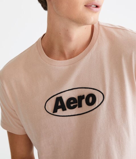 Aero Oval Appliqué Graphic Tee