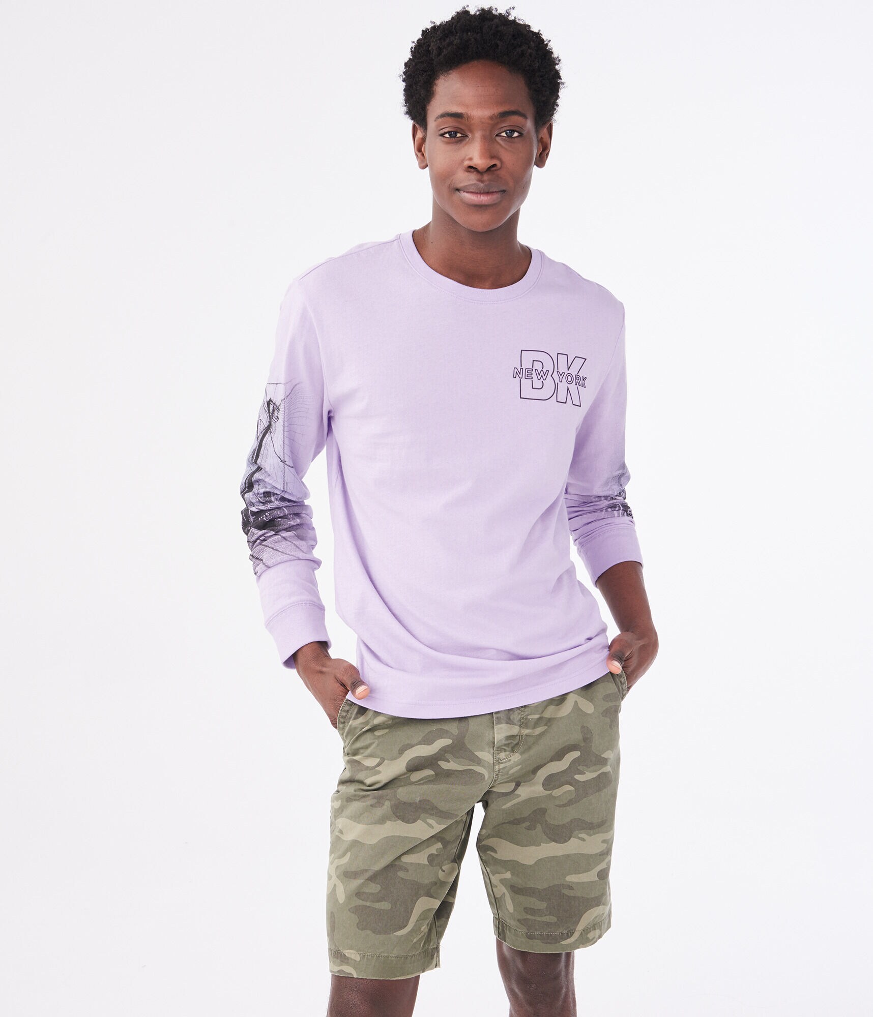 Long Sleeve BK New York Graphic Tee