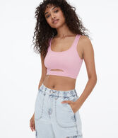 Seamless Cutout Cropped Tank