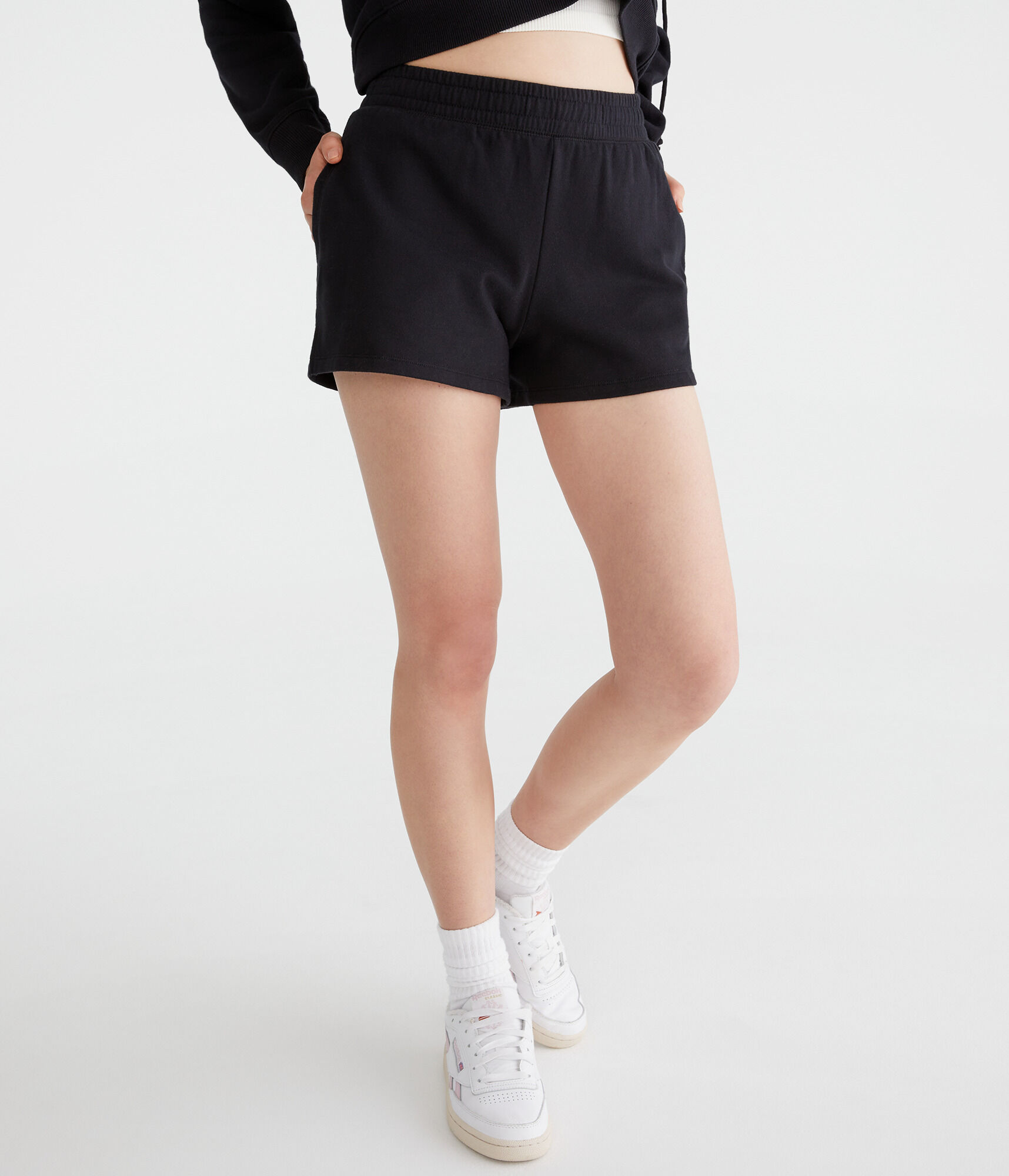 Fleece Slouchy Shorts