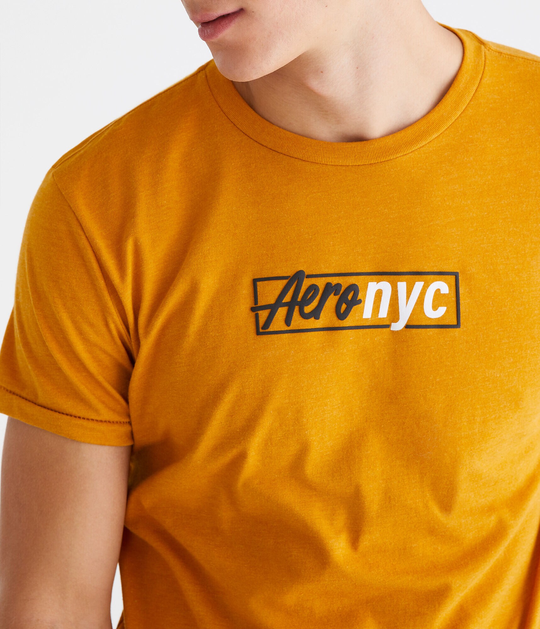 Aero NYC Box Logo Graphic Tee