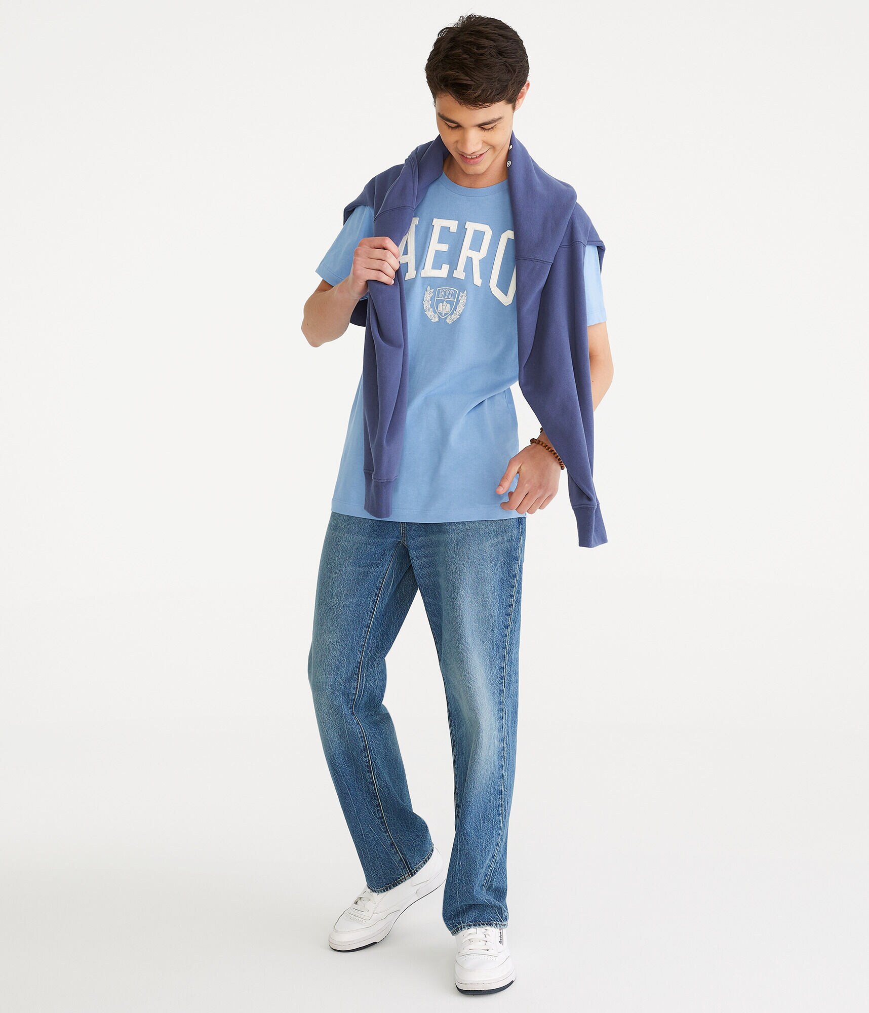 Aero Crest Appliqu&eacute; Graphic Tee