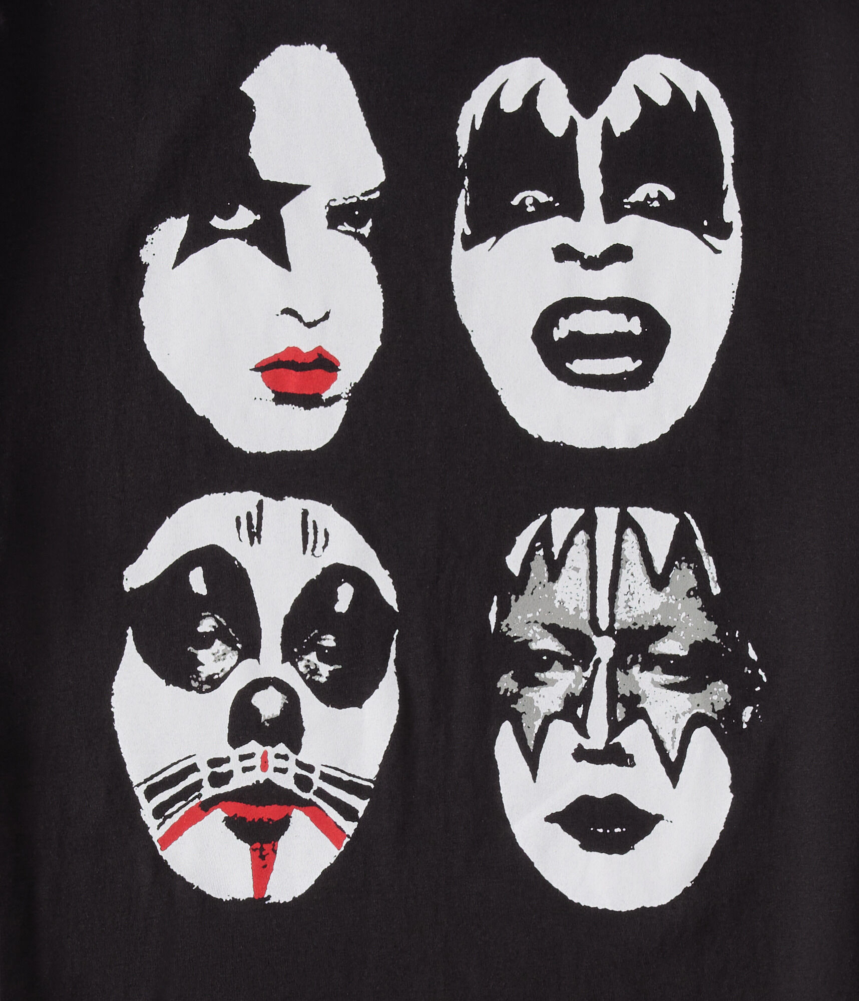 トップス @kiss Amazon.com: KISS Crop Top T Shirt St Paddys Band Logo