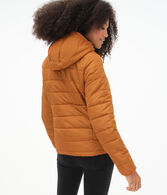 Lightweight Hooded Puffer Jacket