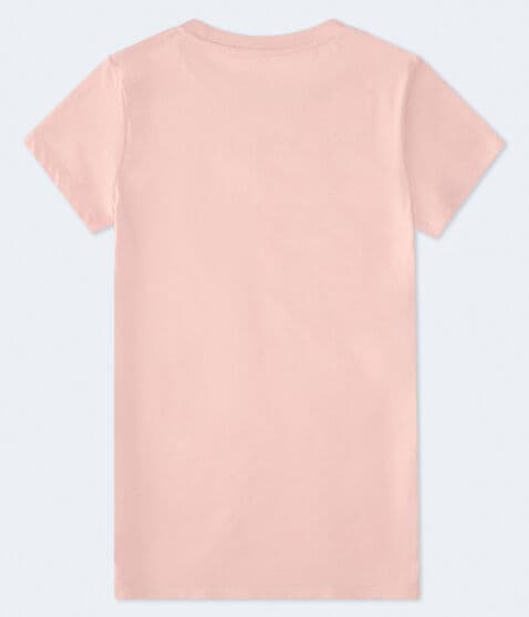 Aero Circle Butterflies Flocked Graphic Tee