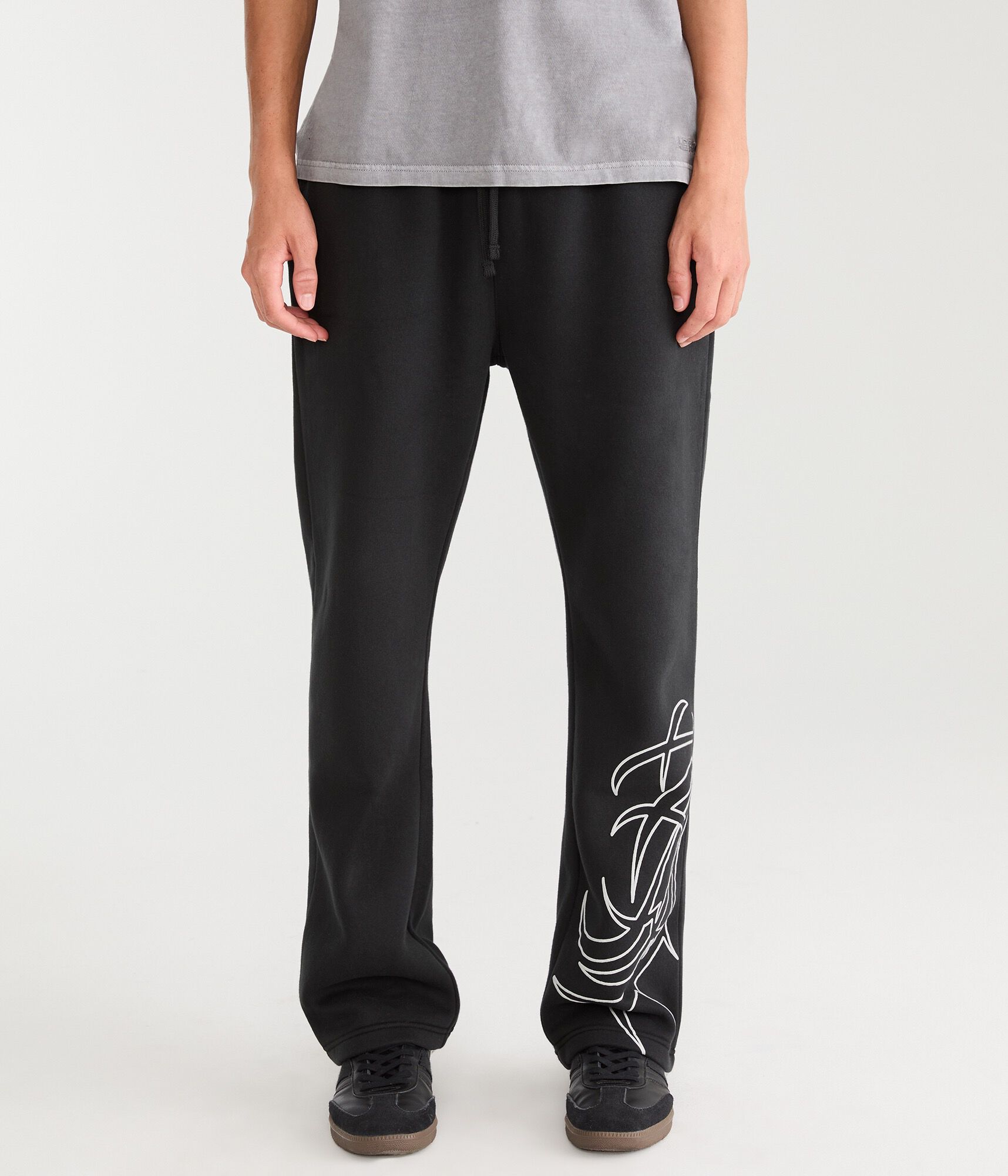 Cloud Soft Barbed Wire Straight Leg Sweatpants
