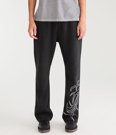Cloud Soft Barbed Wire Straight Leg Sweatpants Cloud Soft Barbed Wire Straight Leg Sweatpants