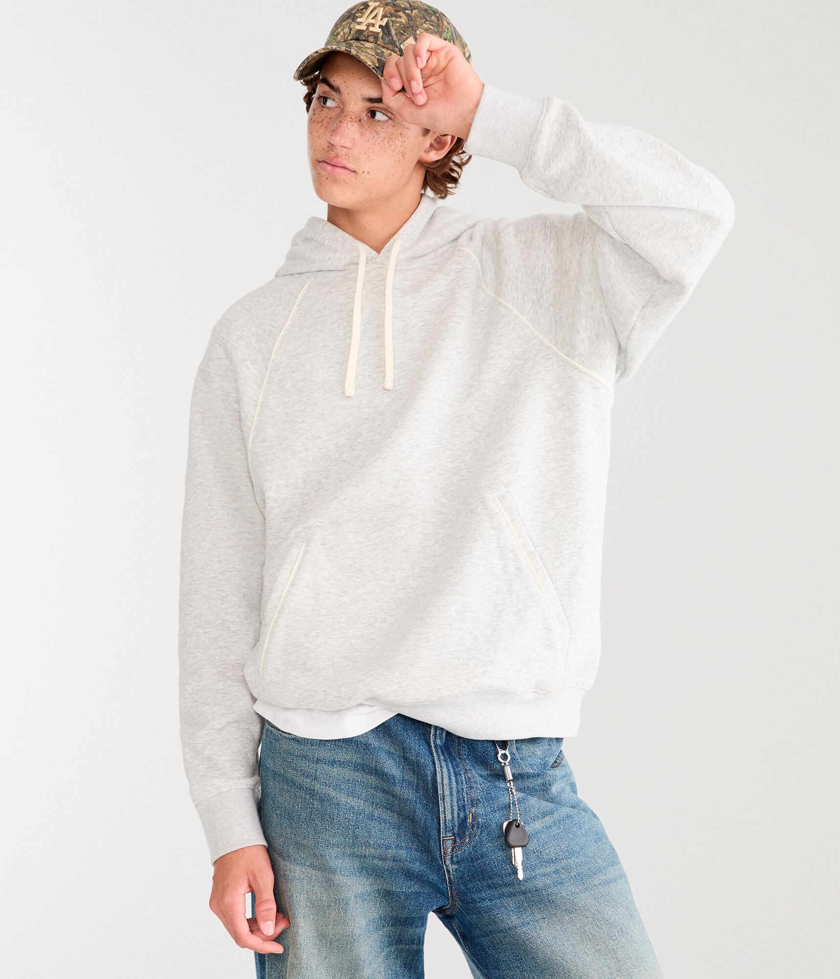 Champion Piped Pullover Hoodie