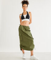 Parachute Cargo Midi Skirt