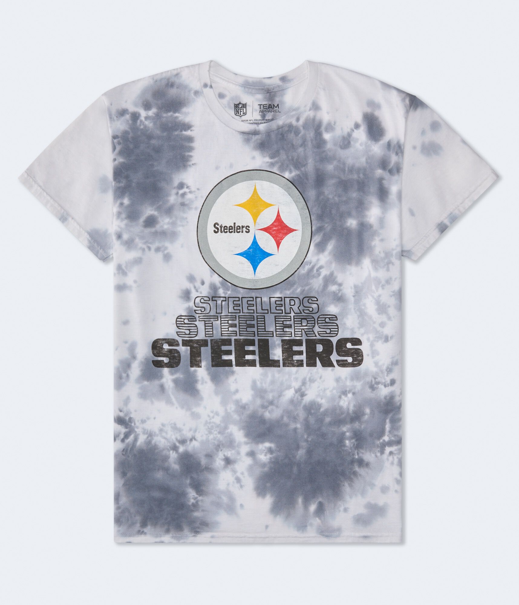 Pittsburgh Steelers Tie-Dye Relaxed Graphic Tee