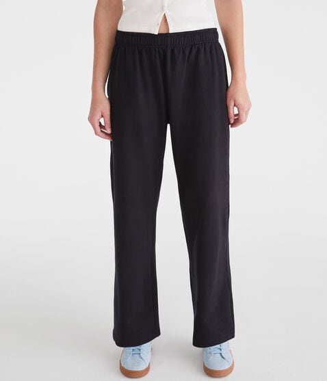 Mid-Rise Straight Leg Sweatpants Mid-Rise Straight Leg Sweatpants