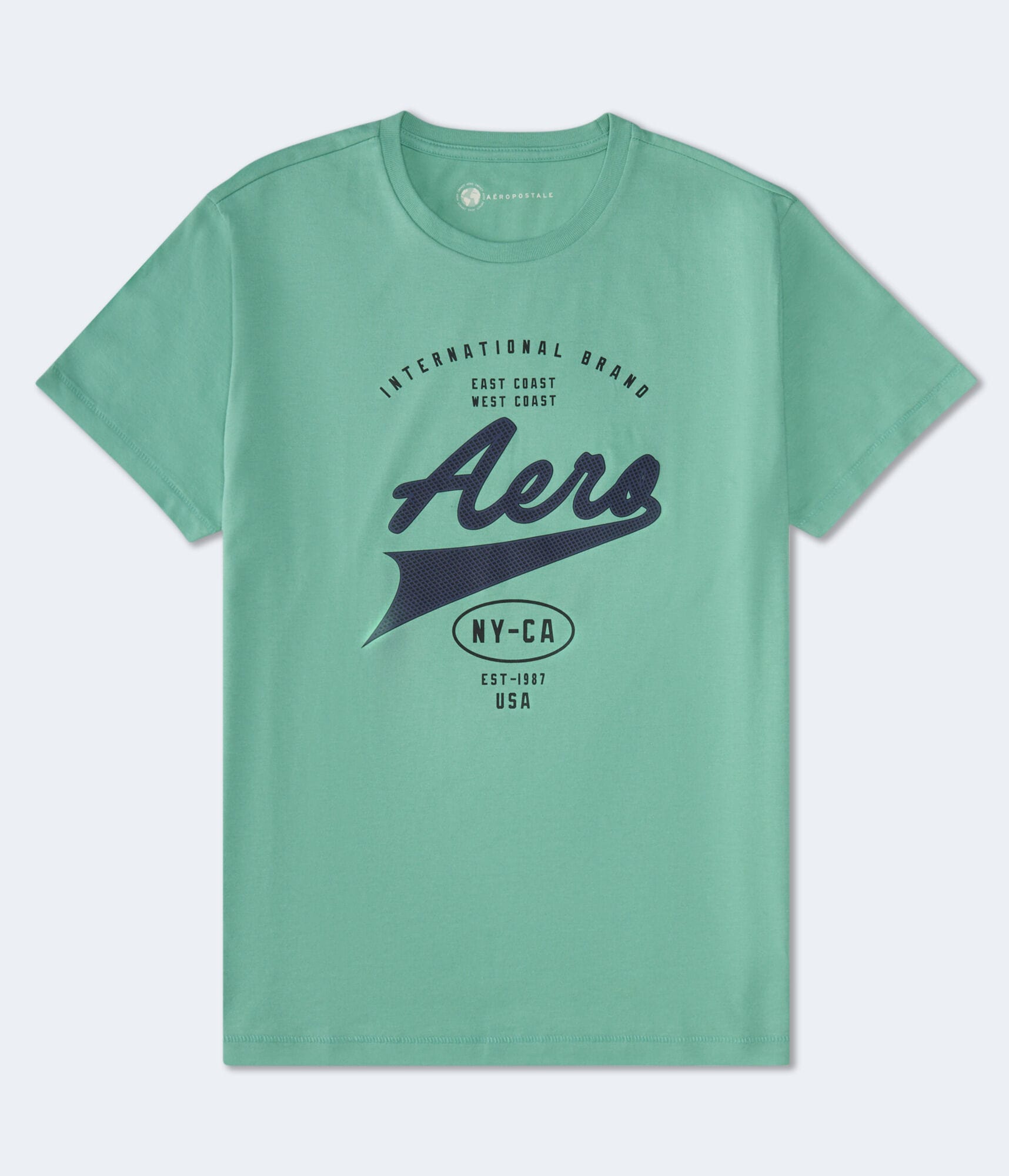 Aero Script Logo Graphic Tee