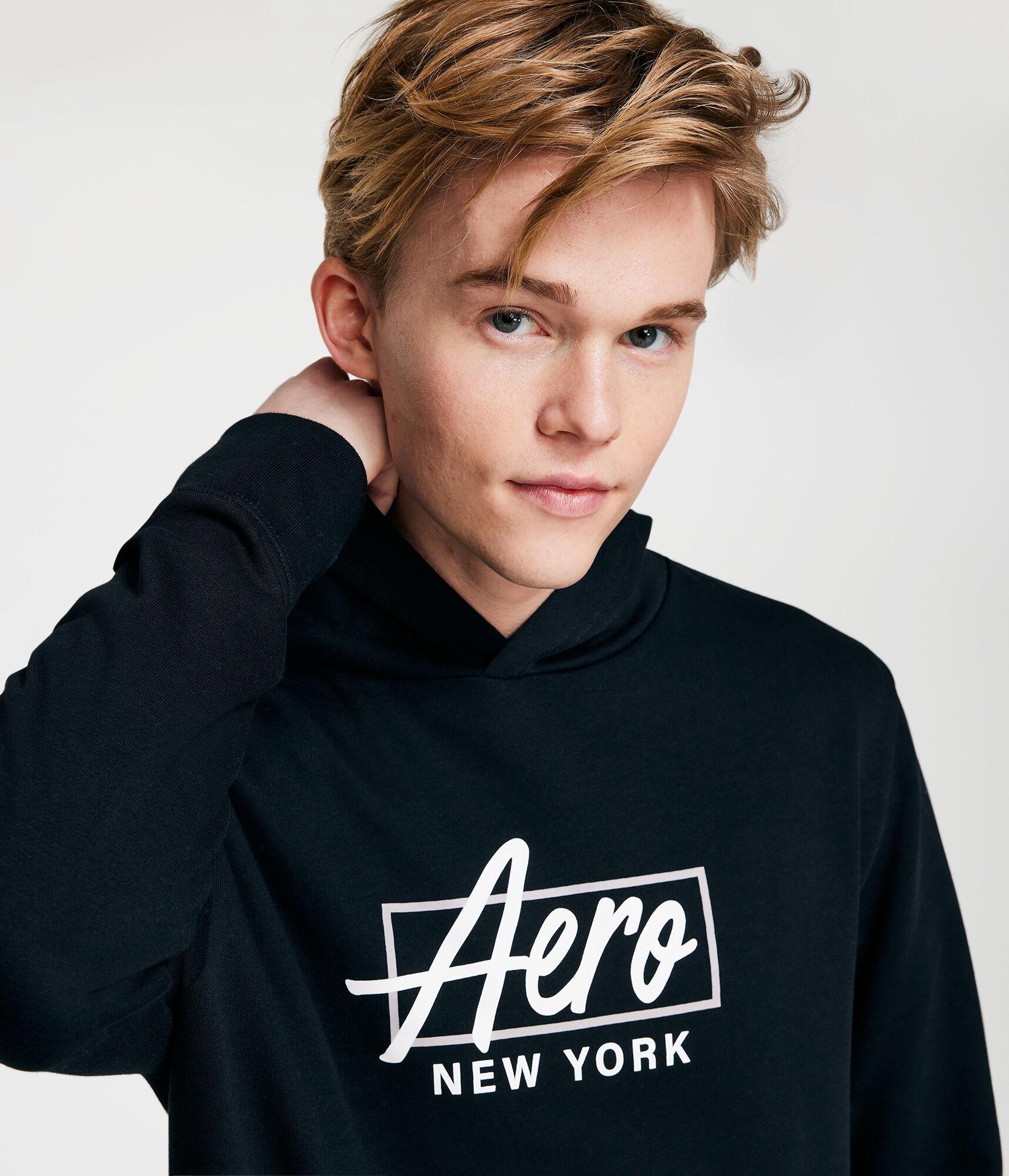Aero New York Box Pullover Hoodie